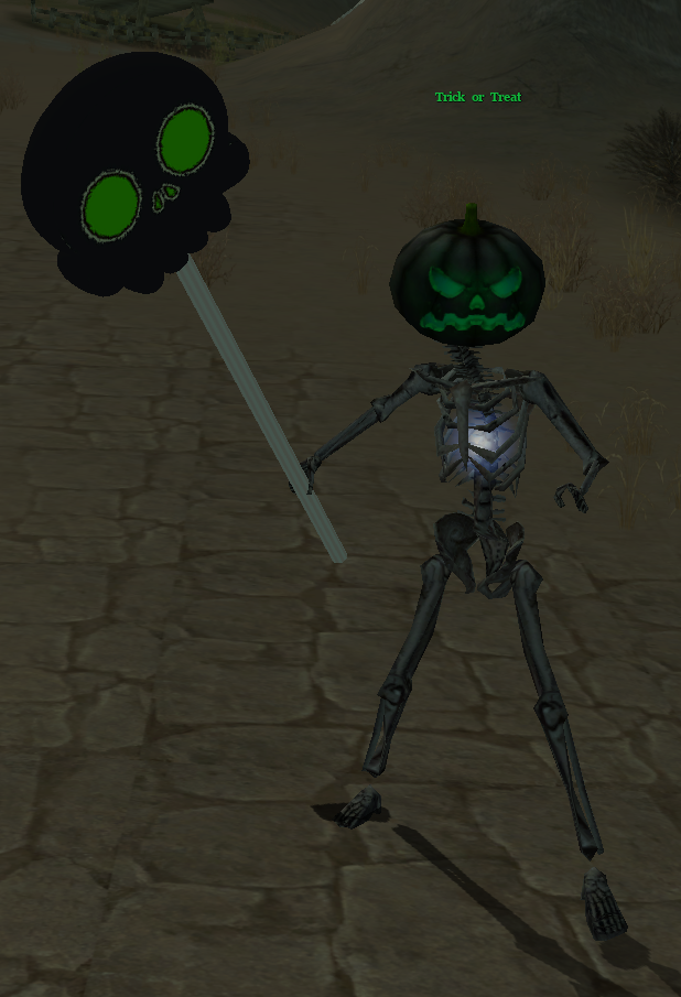 Trick or Treat Skeleton